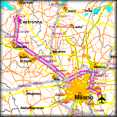 GIMAC - how to find us - linate - malpensa